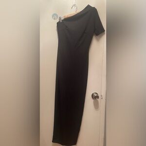 Sexy One Shoulder Black Dress. NWT. By Asos. Size 6